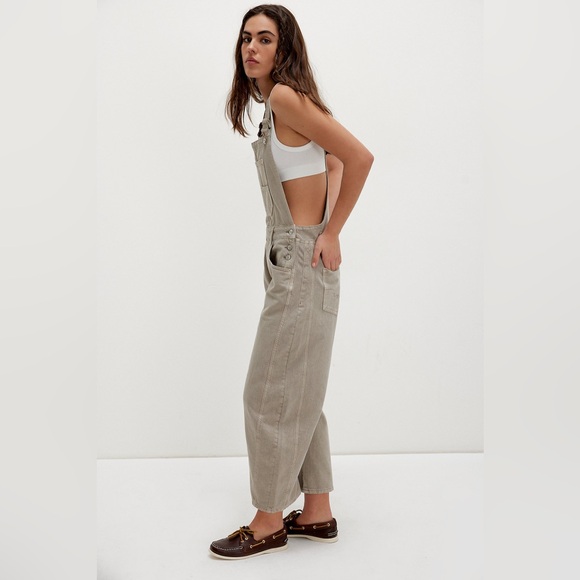 NWT We The Free Good Luck Barrel Overalls - Picture 4 of 12